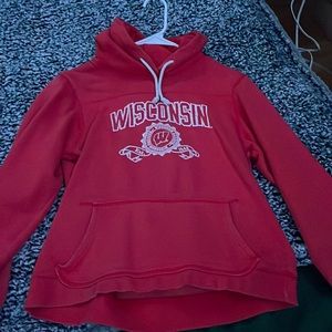 Wisconsin sweatshirt, lightweight, used, no tags